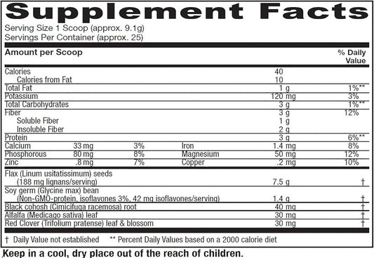 Vitanica Phytoestrogen Herbal Non-Gmo Pms, Menopause Relief Supplement