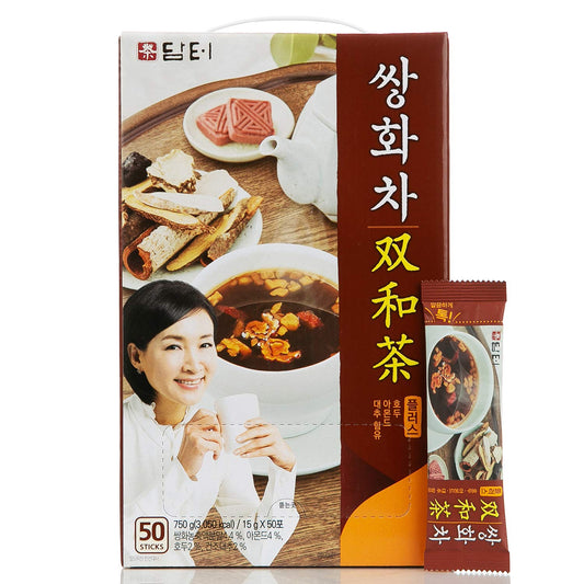 Damtuh Ssanghwa Tea Herbal Tea Plus 15G X 50 Sticks