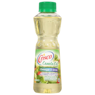 Crisco Canola Oil With Omega-3 Dha, 16 Fluid Ounce