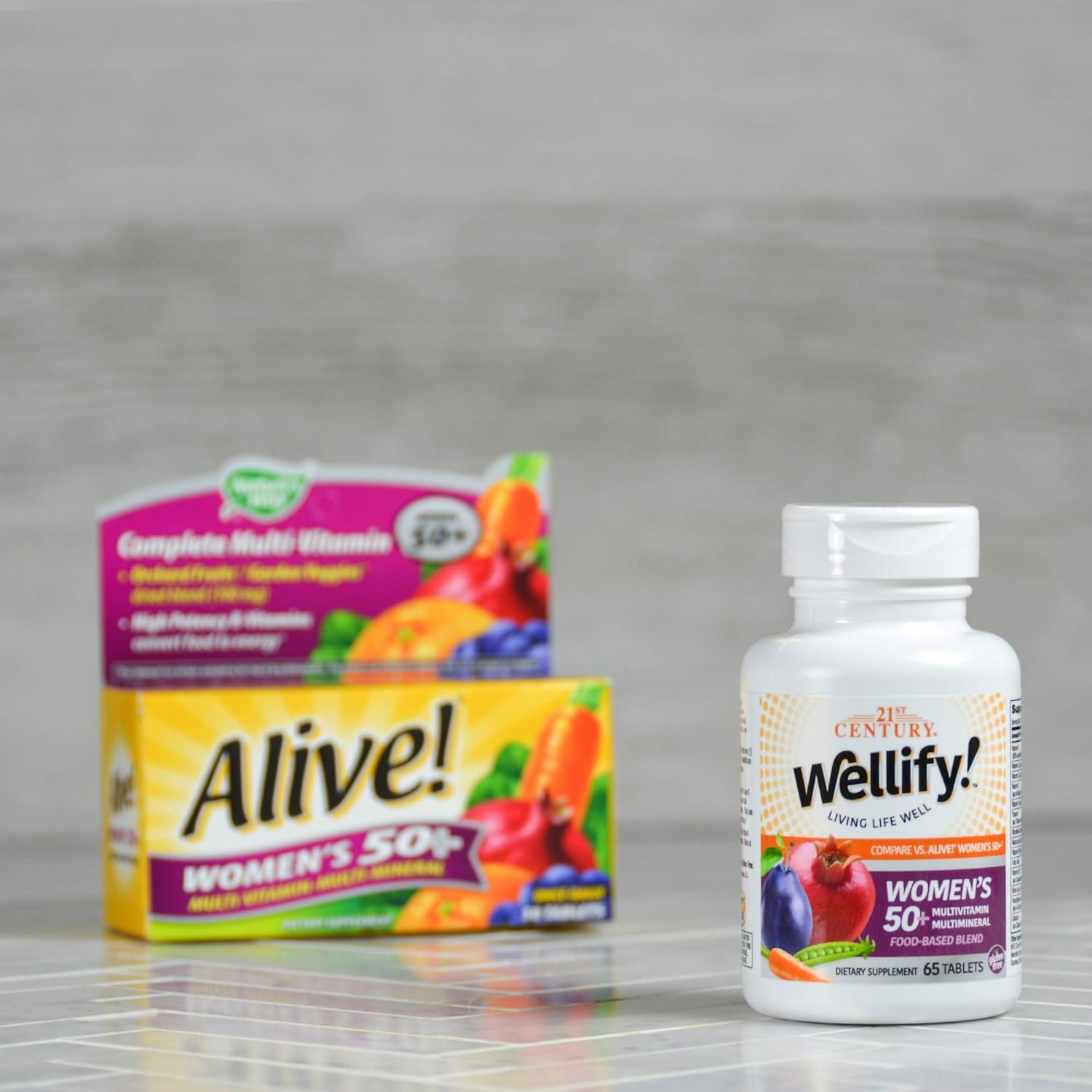 21st Century Wellify Women's 50+ Multivitamins with Mineral