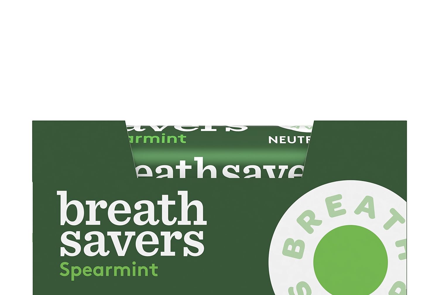 BREATH SAVERS Sugar Free Mints, Spearmint, 0.75 Ounce Roll (