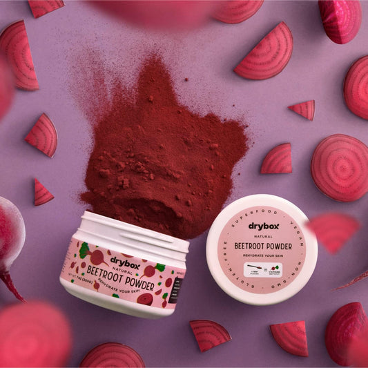 Drybox Beetroot Powder, Pure Non-Gmo Beets Superfood, Nitric Oxide Booster, 7 Ounces (200 Gram)