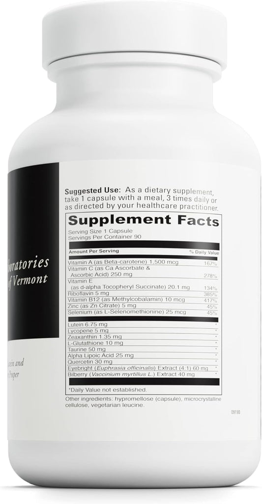 Davinci Labs Healthy Eyes - Dietary Supplement To Maintain H