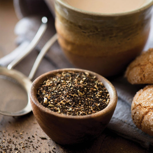 Frontier Co-Op Organic Chai Tea, Bulk, Robust Combination Of Black Tea & Spices, Great As Hot Tea & Crème Brulee