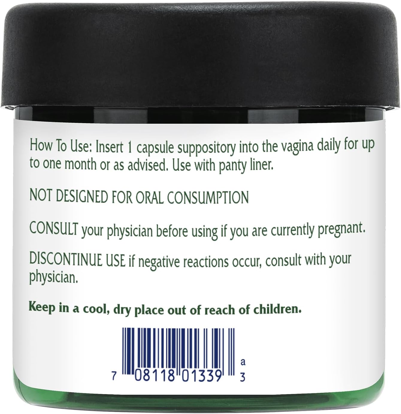 Vitanica V-Probiotics, 30 Suppository Capsules