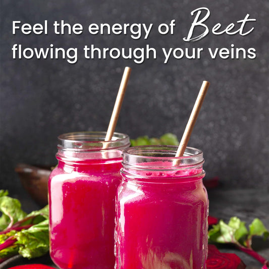 Omg Superfoods Organic Beet Root Powder - 8 Ounces, Nitric Oxide Booster, Known For Boosting Stamina & Increases Energy,