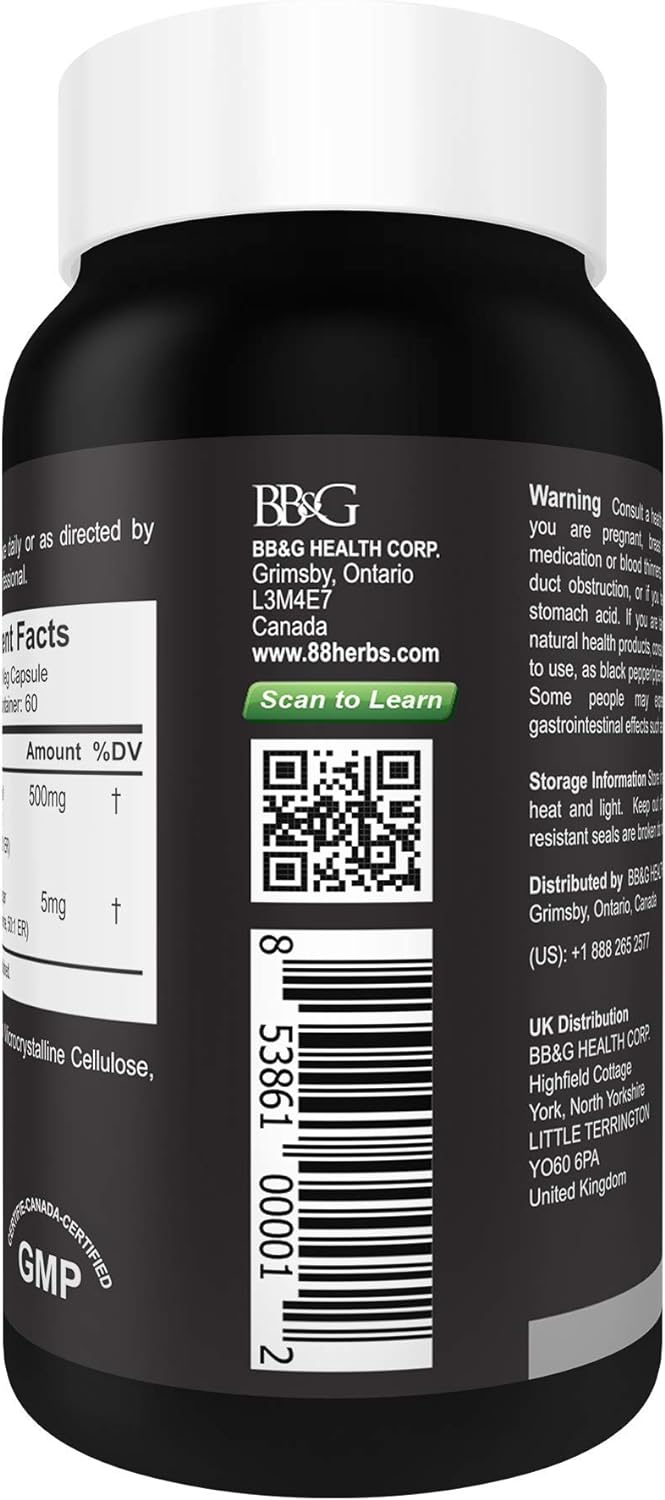 88herbs Curcumin - C3 Complex – Highest Absorption – 95% Curcuminoids