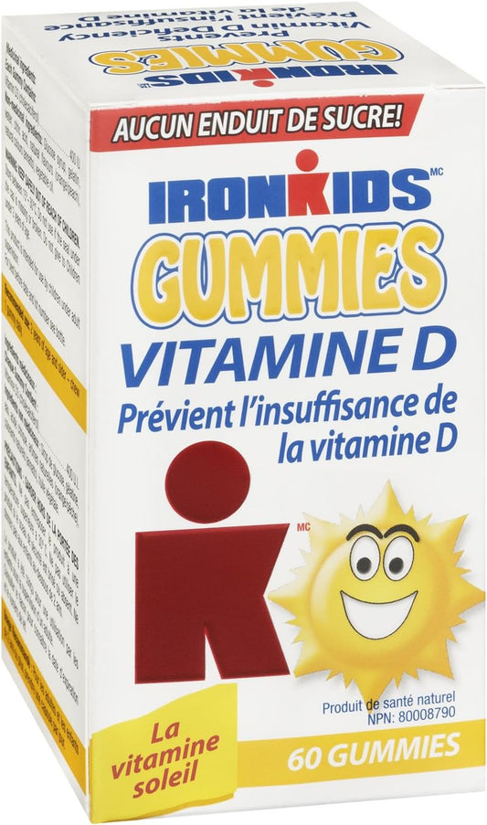 Ironkids Vitamin D Gummy For Kids 60 Gummies
