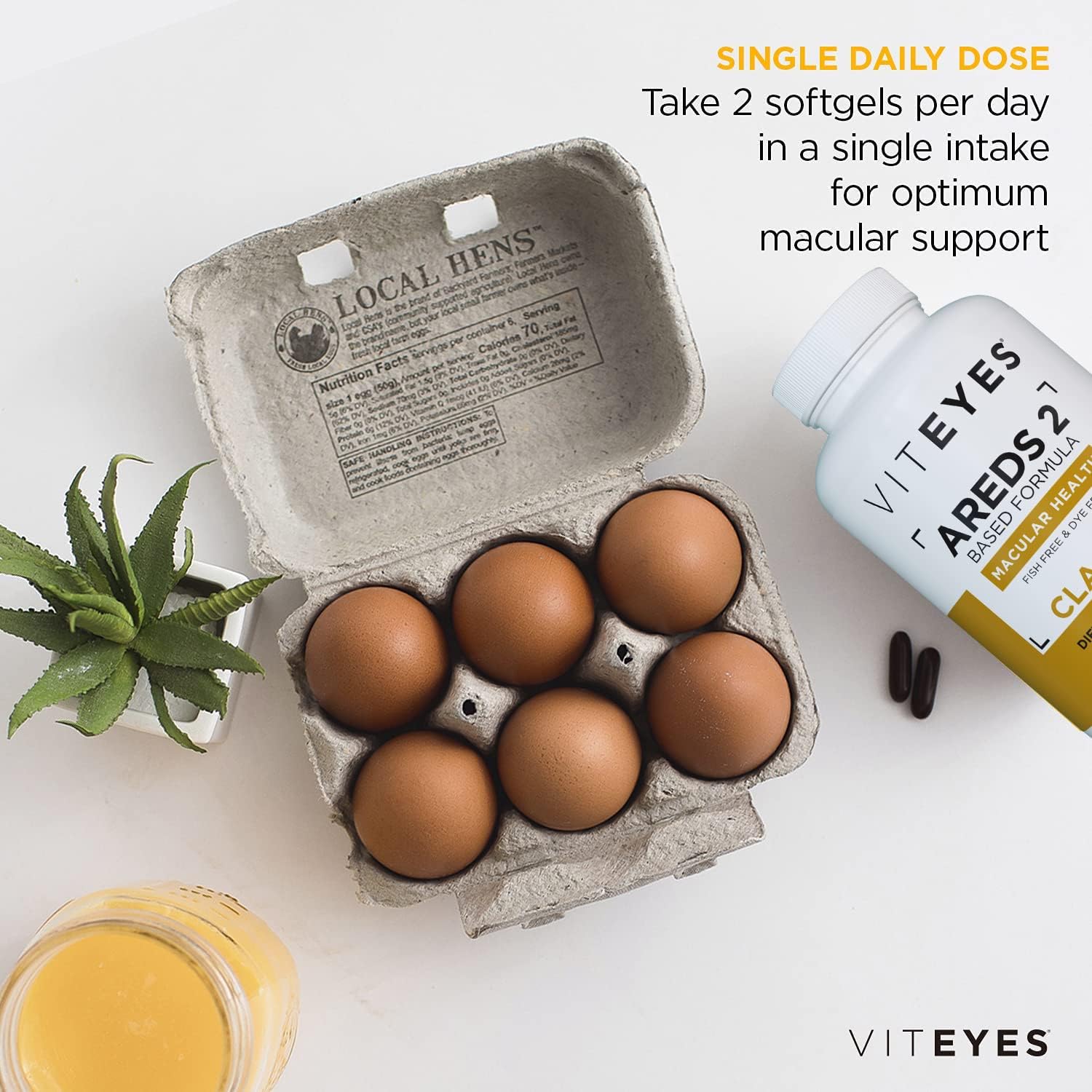 Viteyes AREDS 2 Classic Macular Health Formula Softgels, Eye Health Vi