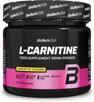 Biotechusa L-Carnitine Drink Powder, Flavoured Food Supplement Drink P150 Grams