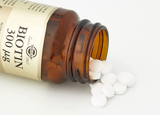 Solgar  Biotin 300 Mcg, 100 Tablets