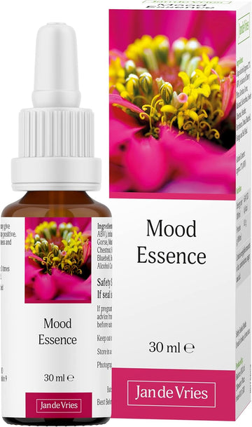Jan De Vries Mood Essence | Flower Essence | Promote A More Positive P80 Grams
