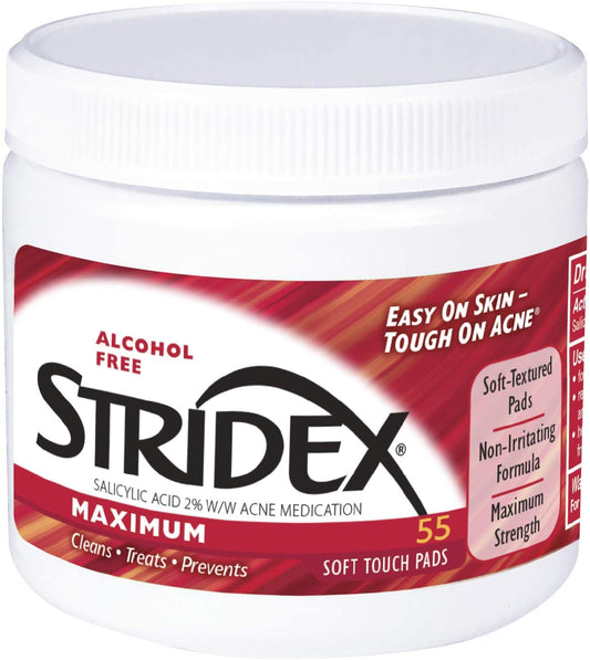 Stridex Strength Medicated Pads, Maximum