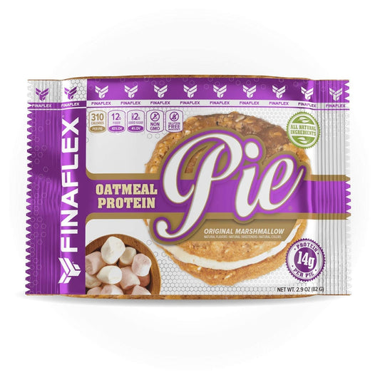 Finaflex Oatmeal Protein Pie, Original Marshmallow - 10 Count - 14G Of1 Ounces