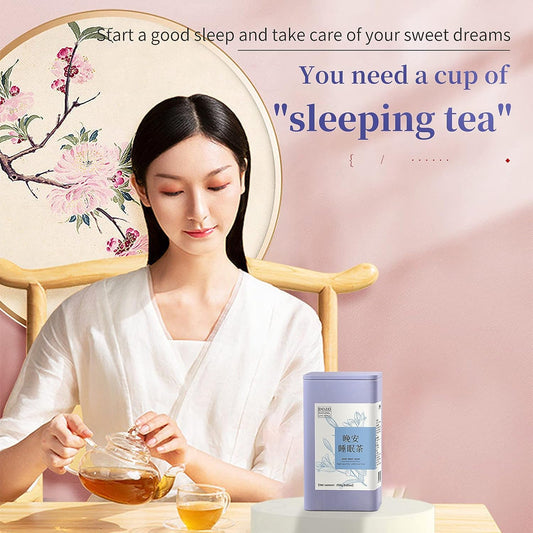 Dozo Good Night Sleep Tea Poria Cocos Sour Jujube Kernel Tea (30Bags) Jujube Goji Berry Gardenia Combined Herbal Tea Soothe The Nerves And Help Sleep Wellness