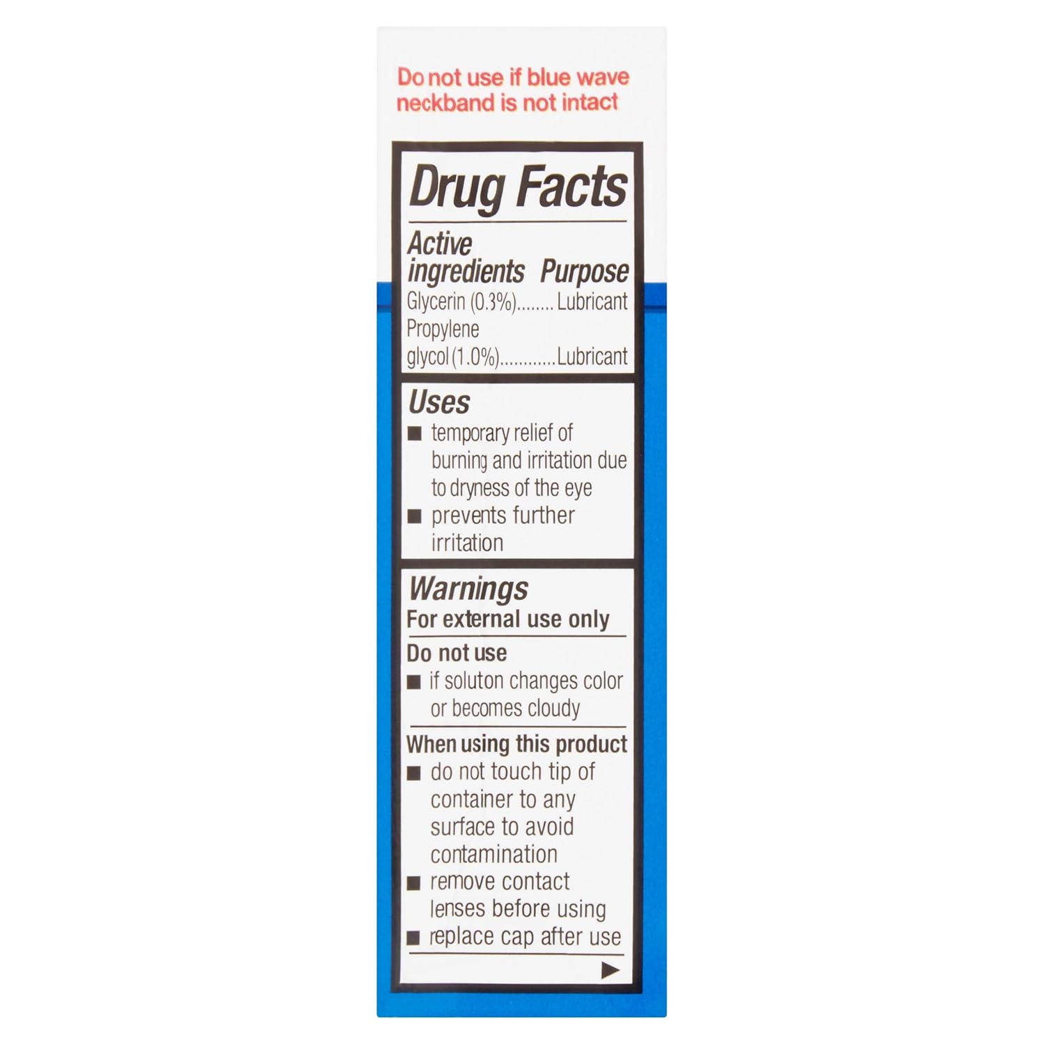 Equate: Sterile Artificial Tears Lubricant Eye Drops, .5 fl oz