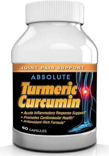 Absolute Nutrition Turmeric Curcumin Extract 60 Capsules
