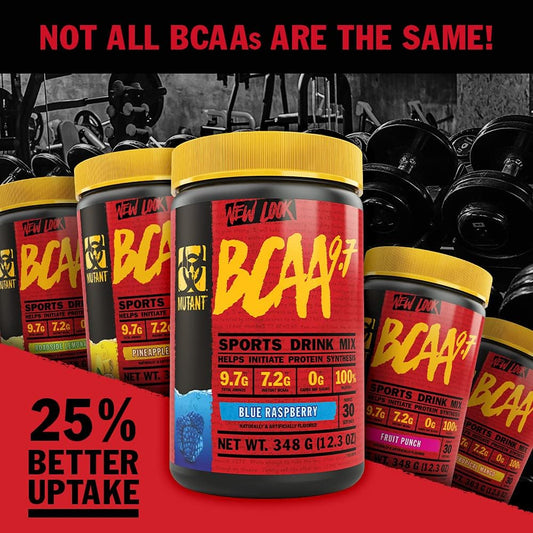 Mutant Bcaa 9.7 Supplement Bcaa Powder With Micronized Amino Energy Su
