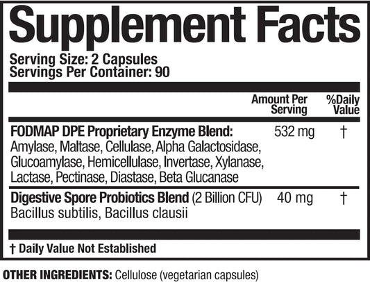 Arthur Andrew Medical - FODMAP DPE, Digestive Probiotics and