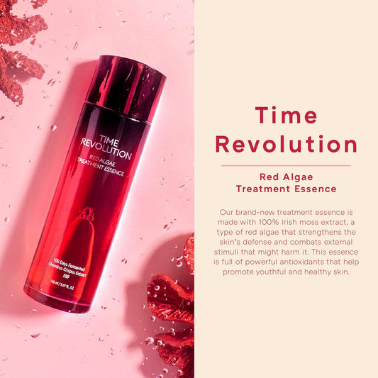 Missha Time Revolution Red Algae Treatment Face Serum Essence 150