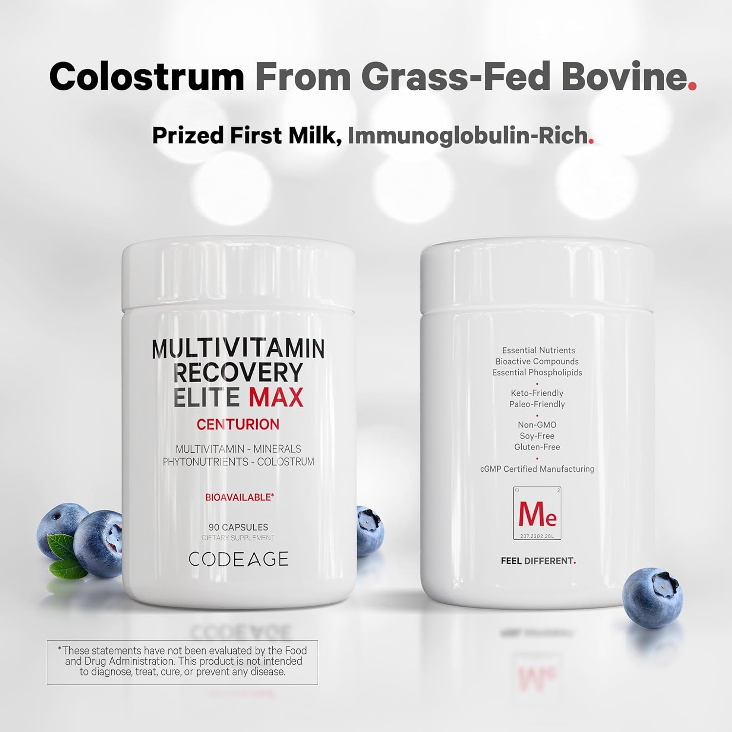 Codeage Multivitamin Recovery Elite Max - Advanced Recovery Support fo