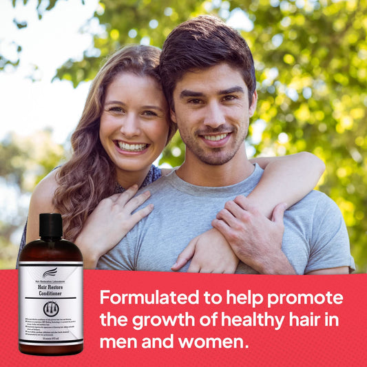 Hair Restoration Laboratories Hair Restore Conditioner, DHT Blocker for Hair Loss, Sulfate-Free for Color Treated Hair, Effective Daily Use Hair Thickening Thinning Hair for Men and Women, 16