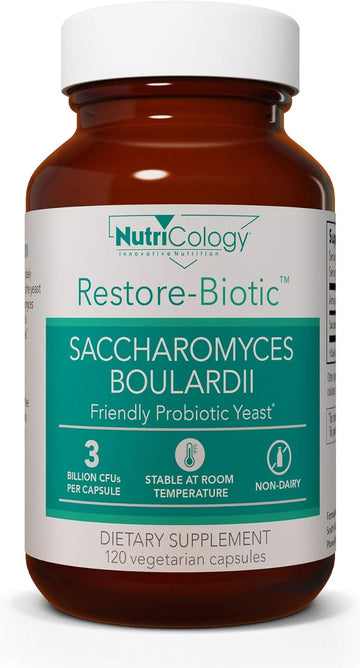 Nutricology Restore-Biotic Saccharomyces Boulardii - Gi Health Probiot