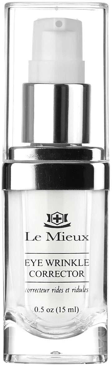 Le Mieux Eye Wrinkle Corrector Cream - Hyaluronic Acid Moisturizer for Eyes with 7 Potent Peptides & Amino Acids, Under Eye Corrector Cream (0.5  / 15 ml)