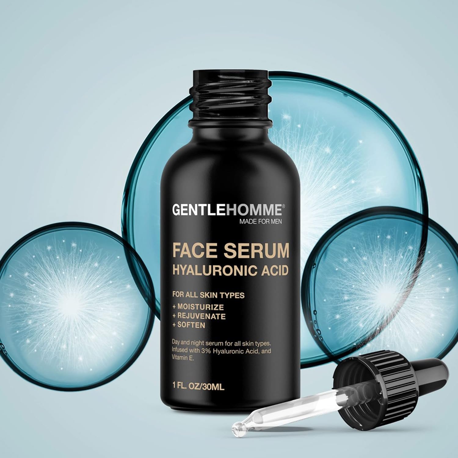 Esupli.com Gentlehomme Hyaluronic Acid Day & Night Facial Serum for Men