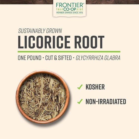Frontier Co-Op Cut & Sifted Licorice Root