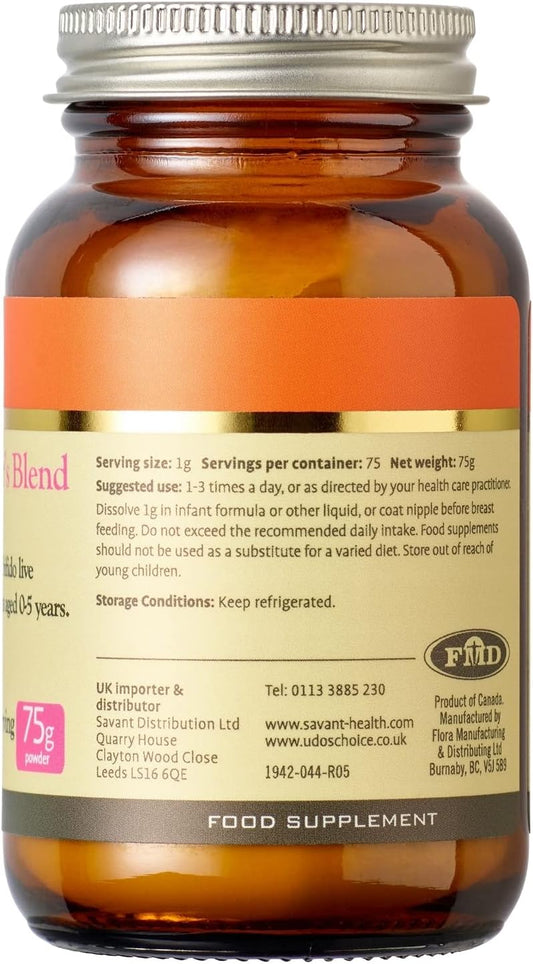 Udo'S Choice Babies & Toddlers Blend Probiotics - 6 Microbiotic Strain200 Grams