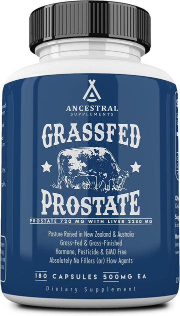 Ancestral Supplements Grass Fed Beef Prostate Supplements For Men With