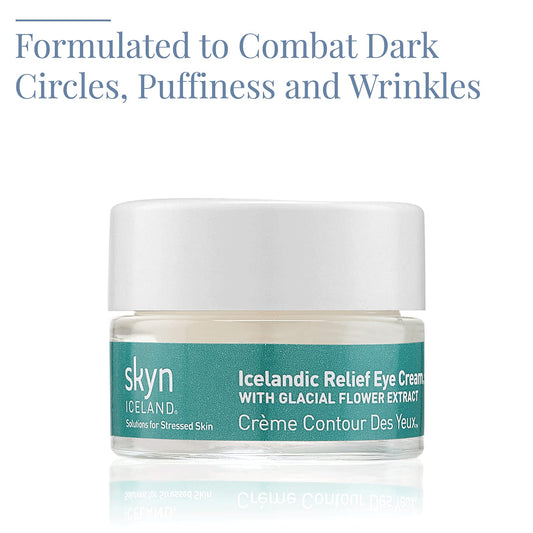 skyn ICELAND Icelandic Relief Eye Cream: for Dark Circles, Puffiness & Wrinkles, 14g / 0.49