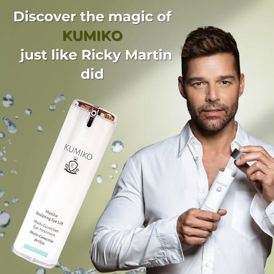 KUMIKO Ultimate Eye Lift & Brightener - Multi-Corrective Skincare Day Cream for Eyes & Lips - Targets Dark Circles, Wrinkles & Puffiness - Hydrating Eye Moisturizer - Ethical Beauty - 5.04