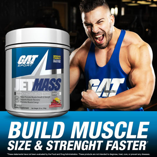 Gat Sport Jetmass Fact-Acting Volumizing Creatine System, 30