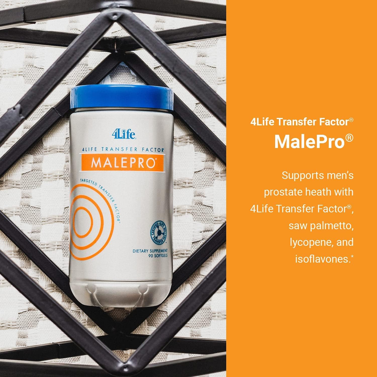 4Life Transfer Factor MalePro - Targeted Healthy Prostate Support with