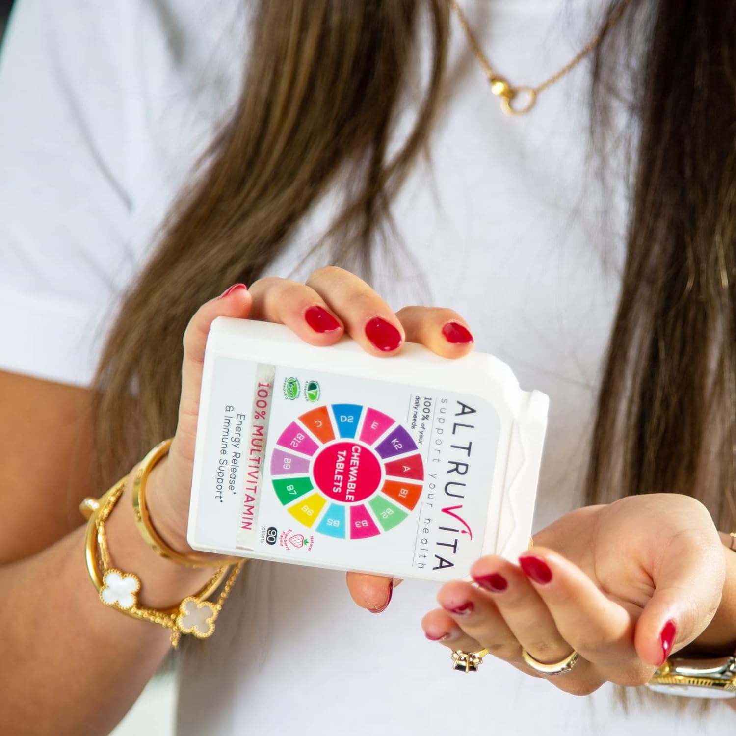 Altruvita 100% Multivitamin - 100% of Your Daily Needs for Energy Rele