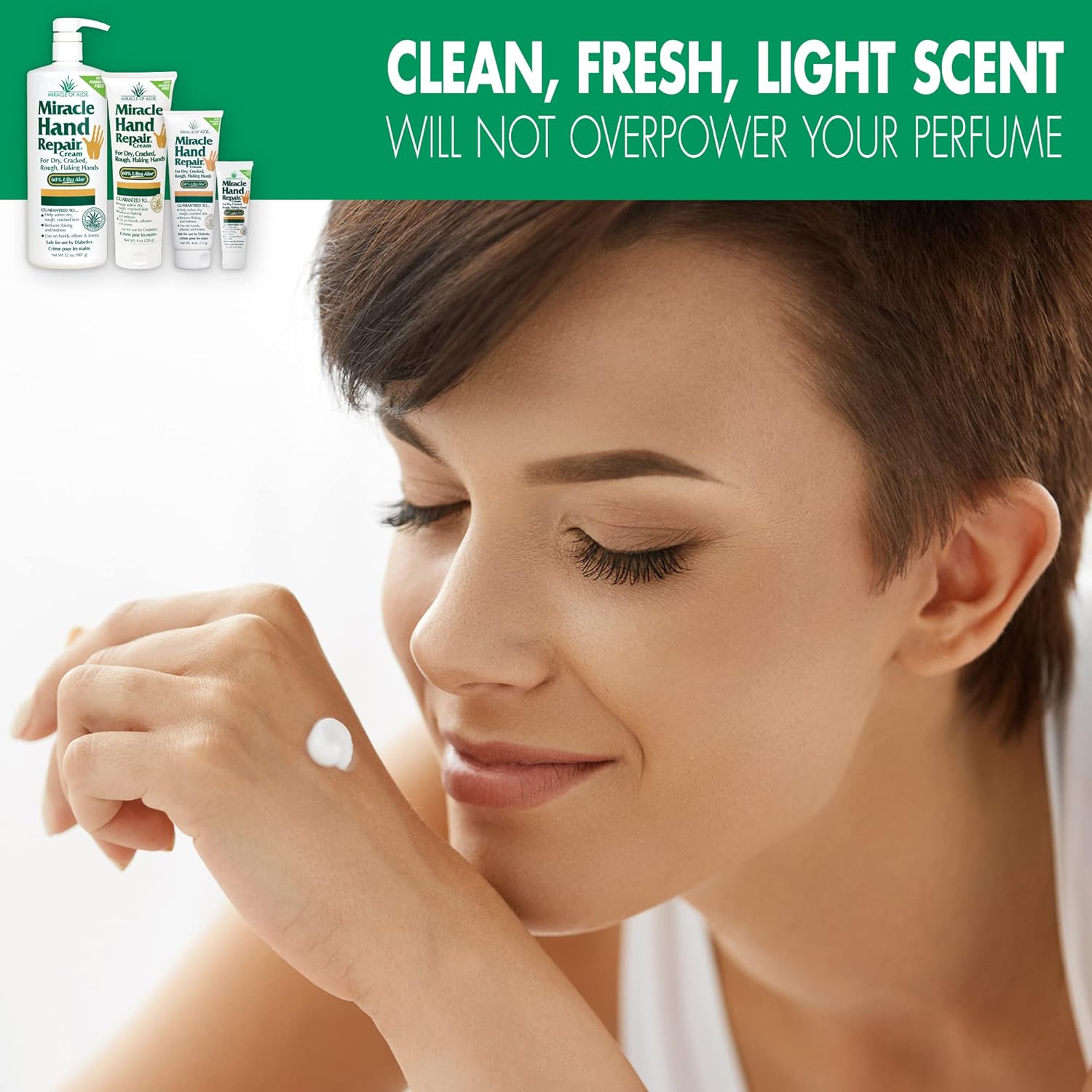 Miracle of Aloe Miracle Hand Repair Cream (32 OZ)