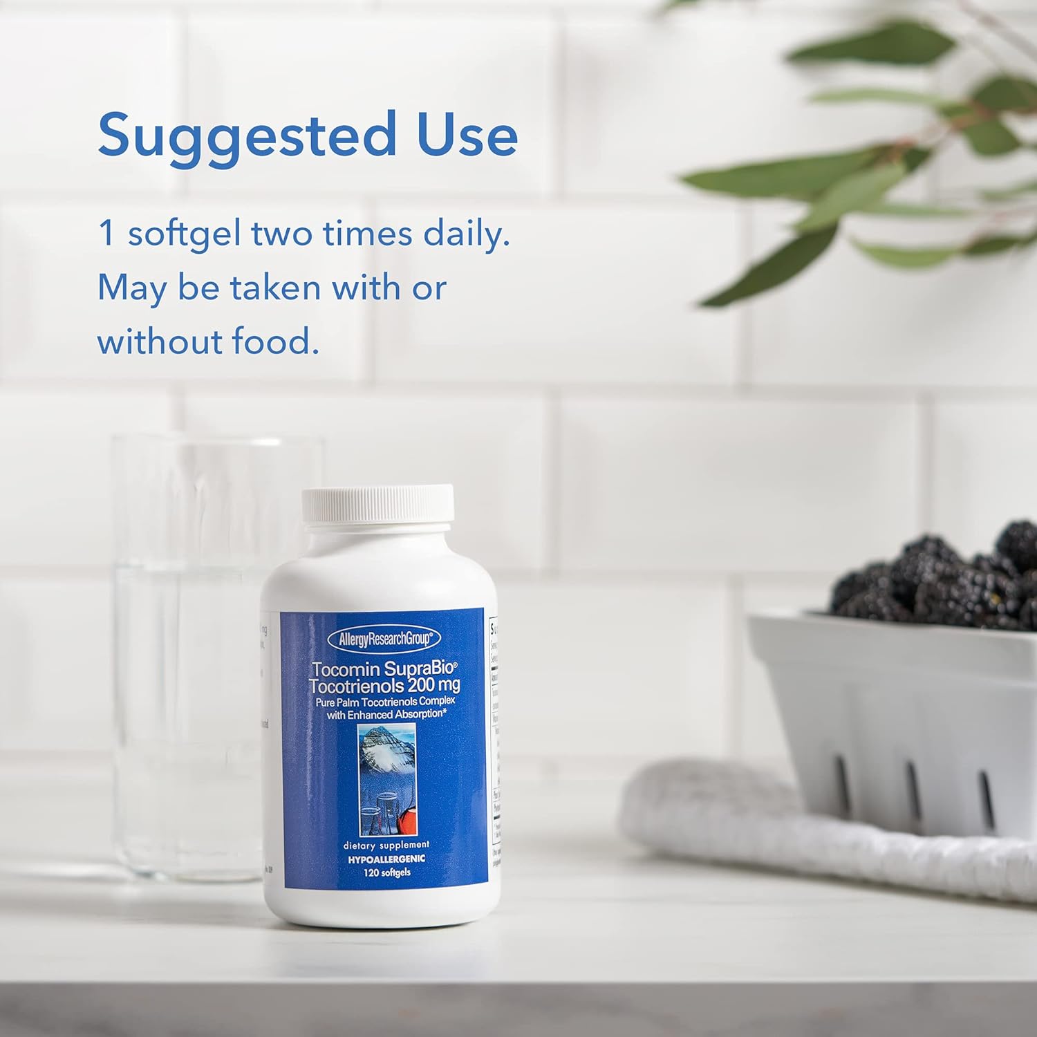 Allergy Research Group - SupraBio Tocotrienols 200mg 120 gels