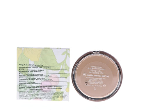 Clinique SuperPowder Double Face Makeup Powder Compact .35  , Matte Neutral
