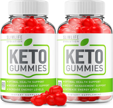(2 Pack) Slimlife Keto Acv Gummies - Official - Keto Slim Life Evoluti