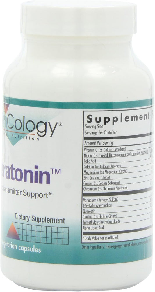 Nutricology Seratonin, Vegicaps, 90-Count