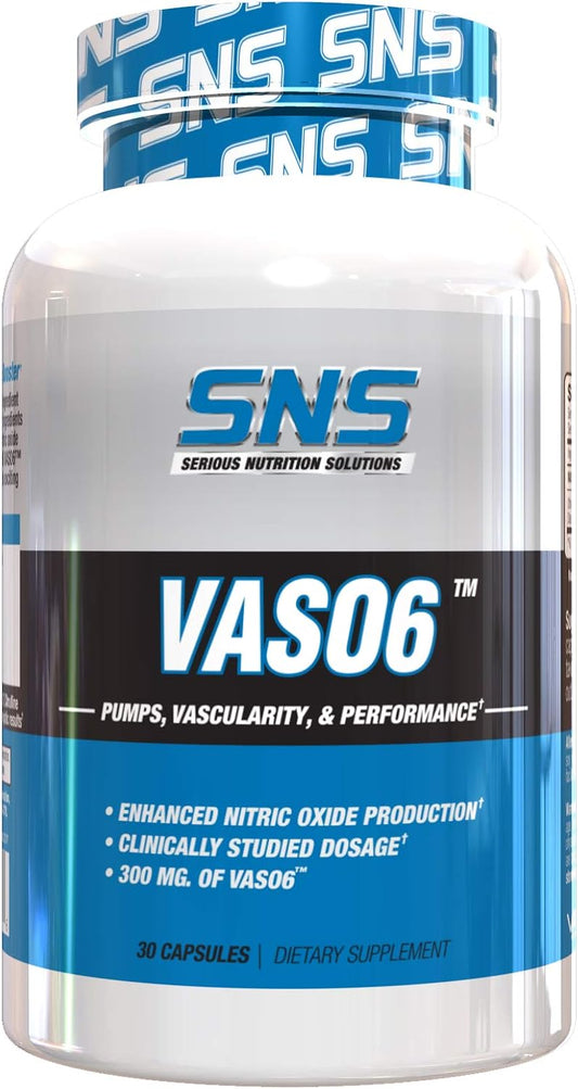 Serious Nutrition Solution Vas06, White, 30 Count : Health