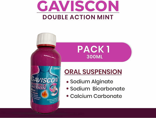 A2Z Store Gaviscon Double Action Peppermint 300Ml