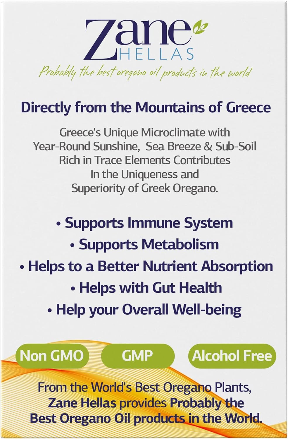 130 mg Carvacrol - 150 mg Oregano Oil per Softgel. World Highest Conce