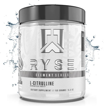 Ryse Element Series L-Citrulline Powder | Boost Nitric Oxide & Increase Vasodilation | For Pumps, Endurance, & Cardiovas