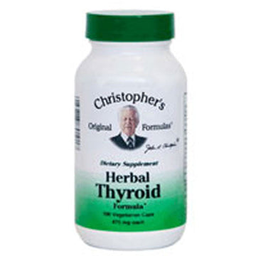 Herbal Thyroid 100 Vegicaps By Dr. Christophers Formulas