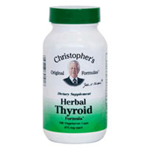 Herbal Thyroid 100 Vegicaps By Dr. Christophers Formulas