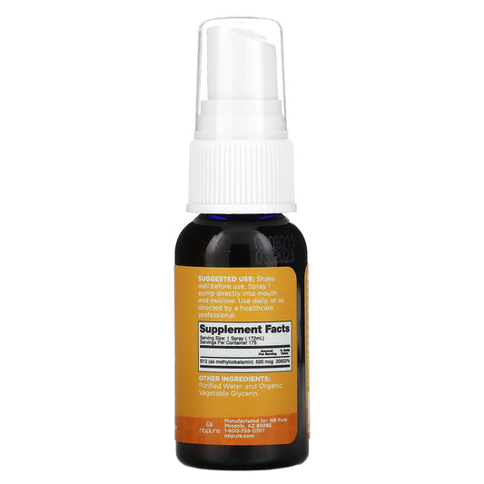 Nb Pure, Methyl B-12 Spray, Boost