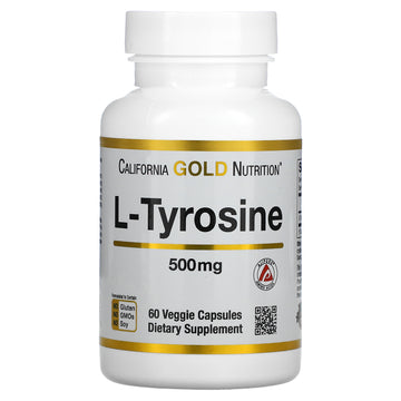 California Gold Nutrition, L-Tyrosine, Ajipure, 500 Mg